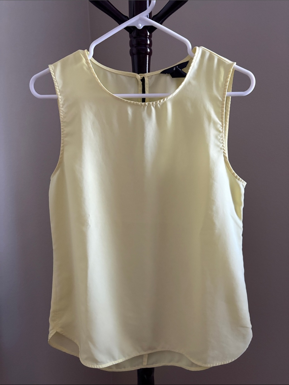 H&M Light Yellow Sleeveless Camisole